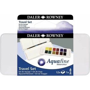 Daler Rowney Aquafine Travel Set 12'li