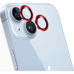 iPhone 14 / 14 Plus Kamera Lens Koruyucu Cam Metal Kenarlı 2li Set