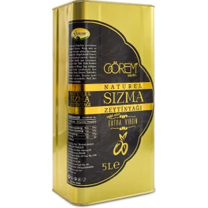 Görem Zeytin Soğuk Sıkım Sızma Zeytinyağı 5lt