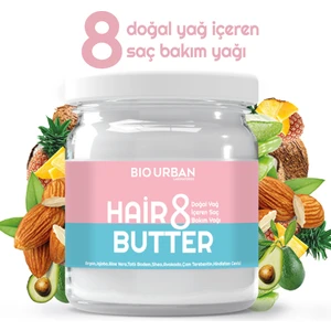 Bio Urban 8 Doğal Yağ Içeren Hair Butter  210ML