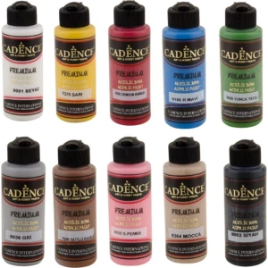 Akrilik Boya 120 ml 10'lu Set