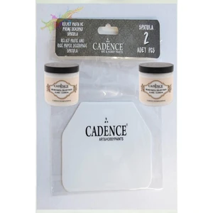 Boya Eminönühobisanat Cadence 500ML. Klasik Rölyef Pasta + 2'li Plastik Spatula Set