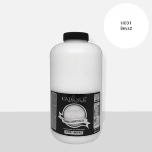 Boya Cadence H-001 Beyaz Hybrit Multisurface Akrilik Boya Beyaz 2