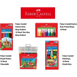 EKS Ticaret Faber Castell Faber-Castell Boyama Set
