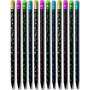 EKS Ticaret Faber Castell Faber-Castell Party Silgili Kurşun Kalem 12 Adet