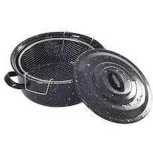 Emaye Kızartma Tenceresi