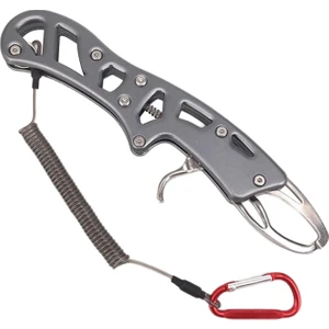 Strade Store Balık Tutucu Taşınabilir Balık Dudak Grabber Tutucu Kavrama Aracı Balık Tutucu Paslanmaz Çelik Balıkçılık Gri (Yurt Dışından)