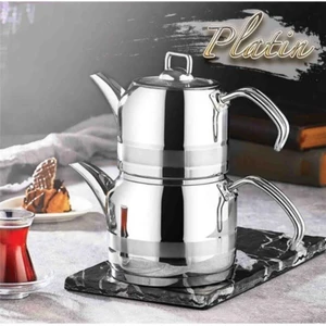 Enza Orta Boy Metal Sap Çaydanlık Kah D-132