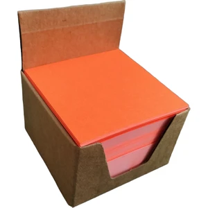 7.5cm x 7.5cm Neon Renkli Küp Not