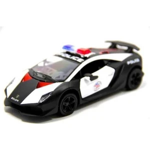Lamborghini Sesto Elemento Çek Bırak Diecast Model Polis Arabası Sesto