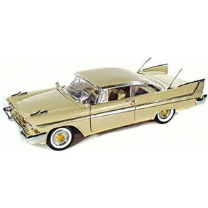 Motor Max 1:18 1958 Plymouth Fury Model Araba Krem