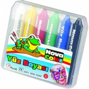 Nova Color Yüz Boyası Kalemi//6 Renk