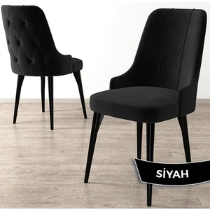 Concept Maya Serisi Sandalye  Siyah Gürgen Ayak 1 Adet