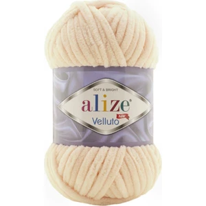 5 Adet Velluto Kadife El Örgü Ipliği 310 Bal Köpüğü