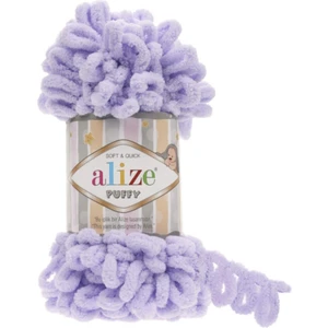 90X90 Bebek Battaniyesi Için 6 Adet Alıze Puffy 146 Lavanta