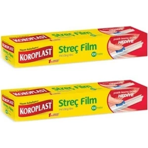 Streç Film 100 mt x 2 Adet
