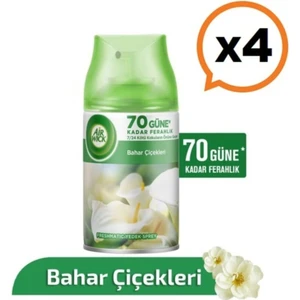 Air Wick Oda Kokusu Makine Yedek Sprey Bahar Çiçekleri 250 ml X4 Adet