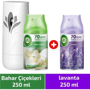 Air Wick Oda Kokusu Freshmatic Makine + Yedek 250 ml Bahar Çiçekleri + Yedek 250 ml Lavanta