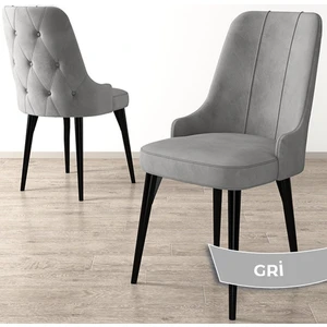 Concept Maya Serisi Sandalye  Siyah Gürgen Ayak 1 Adet