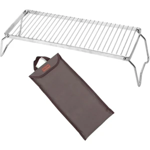 Taşınabilir Dış Mekan Katlanır Kamp Ateşi Izgara Kamp Barbekü Paslanmaz Çelik Izgara (Yurt Dışından)