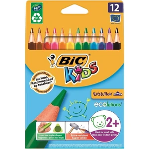 Kuru Boya Kids Evolution Triangle Üçgen Jumbo Boya Kalemi 12 Renk
