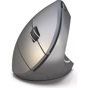 Gri Pilli Dikey Ergonomik Kablosuz Mouse