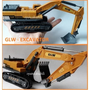 Dozer Kırılmaz Excavatör Hareketli Kol ve Burun Oyuncak Kepçe iş Makinası
