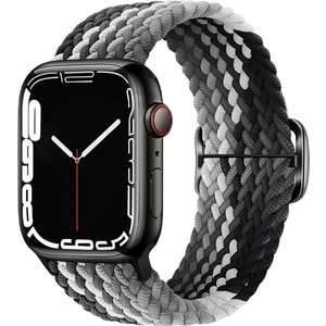 Apple Watch Gs Dt Pro T500 Ultra 3 4 5 6 7 8 Se 42 44 45 49 mm Uyumlu Kordon Örgü Tokalı Kordon