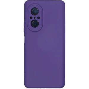 Case World Caseworld Huawei Nova 9 Se Kapak Içi Kadife Kamera Korumalı Lansman Silikon Kılıf - Mor