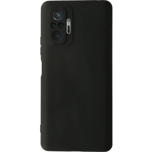 Caseart Xiaomi Redmi Note 10 Pro Kapak Içi Kadife Kamera Korumalı Lansman Silikon Kılıf - Siyah