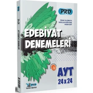Yayın Denizi Yayınları AYT Edebiyat Pro 24 x 24 Denemeleri