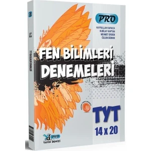 Yayın Denizi Yayınları TYT Fen Bilimleri Pro 14 x 20 Denemeleri