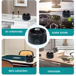 Yenitech-Akıllı Hava Temizleyici Koku Gideren Küllük Elektronik Kül Tablası Araç Sigara Küllüğü