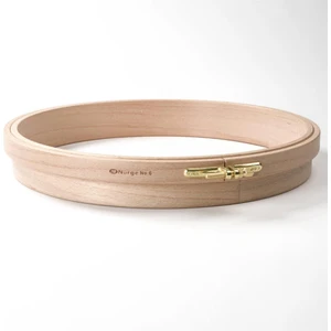 Ahşap Punch Kasnağı 25 cm Doğal Ahşap Malzeme ile Kullanıma Uygun 6 No