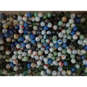 Rengarenk 70 Adet Orta Boy 1 Paket Karışık Bilye Cicoz Renkli