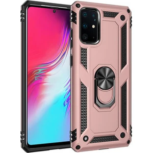 Kip GSM Galaxy S20 Plus Kılıf Zore Vega Tank Sert Yüzüklü Standlı Zırh Koruma Kapak