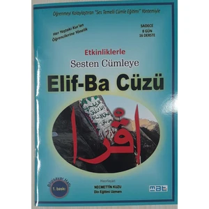 Mat Kitap Etkinliklerle Sesten Cümleye Elif-Ba Cüzü