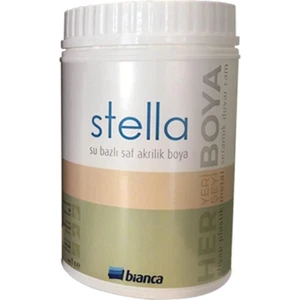 Stella Saf Akrilik Boya Ed Antik Beyaz 1 Lt Mizsted Antik