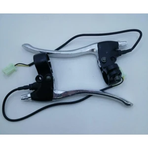 EC Shop Mert Motor Volta Vsm Vsc Vst Vsa Fren Kolu Takımı (Sol-Sağ Kütük Dahil) Renk Nikelaj