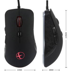 2400 Dpı Isıtıcılı Kablolu Gaming Mouse Dizüstü Masaüstü Bilgisayar