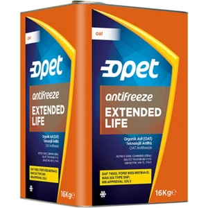 Extended Lıfe Antıfreeze (16KG) Krmızı Antifiriz
