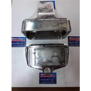 EC Shop Mert Motor Cg Far Tası + Km Kabı Nikelaj Set