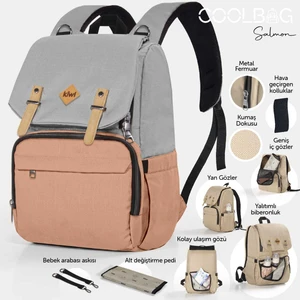 Coolbag Anne Bebek Bakım Sırt Çantası