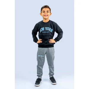 Mnk Baby & Kids Newyork Baskılı Eşofman Takım MNKDM1001-NY