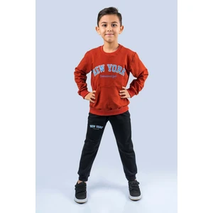 Mnk Baby & Kids Newyork Baskılı Eşofman Takım MNKDM1001-NY