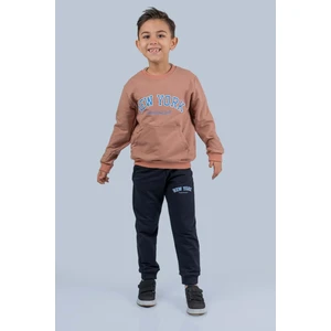 Mnk Baby & Kids Newyork Baskılı Eşofman Takım MNKDM1001-NY