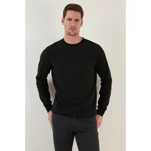 Pamuklu Regular Fit Bisiklet Yaka Sweat Erkek Sweat 59052411