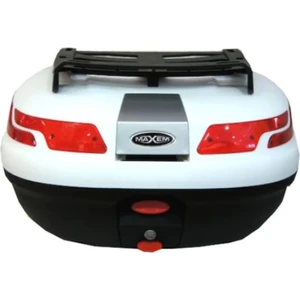 Sl-45 Bagaj+Sırtlık+Full Motosiklet Çantası Beyaz