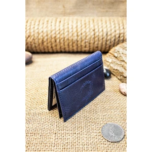 Hakiki Deri Crazy Deri Minimalist  Kartlık