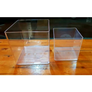 Juss Akvaryum Pleksi Betta Akvaryumu 15-15-15 cm